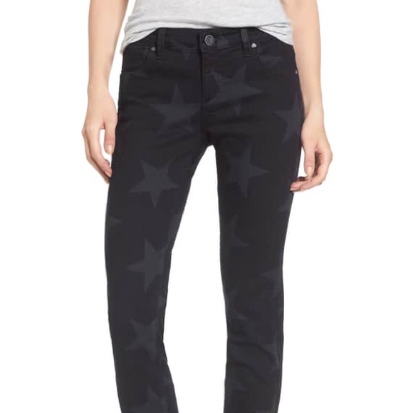 Kut from the Kloth Denim - Kut from the Kloth Mia Star print skinny jeans (8)